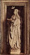 Jan Van Eyck Jungfrau der Verkundigung painting